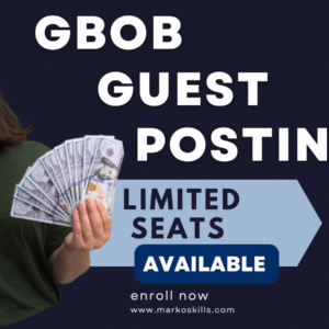 Gbob|Guest Posting Course